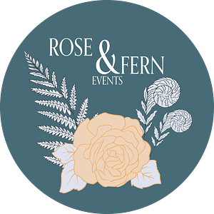 Rose & Fern Events - Logo