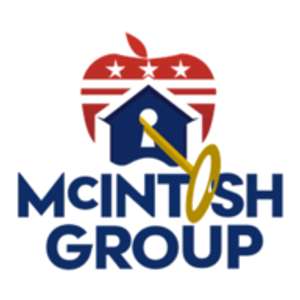 The McIntosh Group- Military Relocation- Luxury Homes-First Time Homebuyer-Top Realtor- Best Agent - Logo