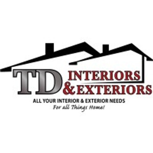 T D Interiors & Exteriors - Logo