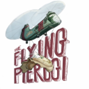 The Flying Pierogi Delicatessen - Logo