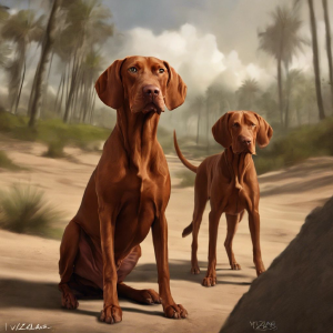 The Vizslas Rizzo Ranch - Logo