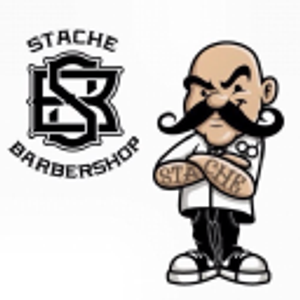 Stache Barbershop - Logo