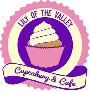 Lily of the Valley Cupcakery & Cafe' - Logo