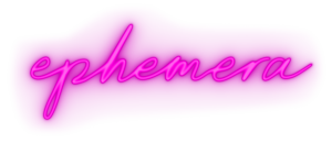 Ephemera Confection - Logo