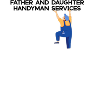 Father and Daughter Handymen - Logo