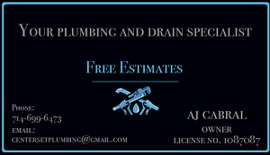 CENTERSET PLUMBING, INC. - Logo