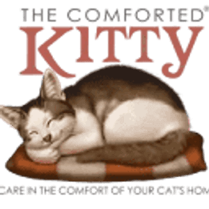 The Comforted Kitty Cat Sitting - Logo