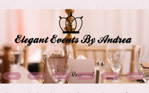 Elegant Events By Andrea - Logo