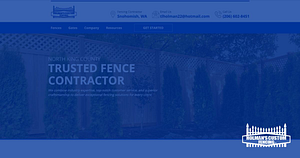 Holman's Custom Fencing - Logo