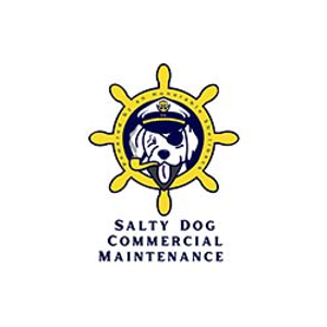 Salty Dog Commercial Maintenance - Logo