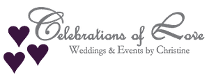 Celebrations of Love - Weddings & Events by Christine - Logo