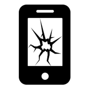 CRACKED SCREENS iPHONE & SAMSUNG Repair CENTER - Logo