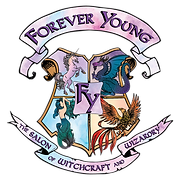 Forever Young The Salon of Witchcraft and Wizardry - Logo